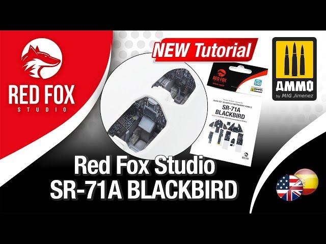 New Tutorial Red Fox Studio SR-71A Blackbird / Nuevo Tutorial Red Fox Studio SR-71A Blackbird