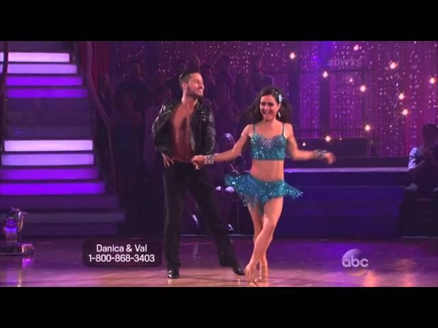 Danica McKellar & Val - Cha Cha Cha