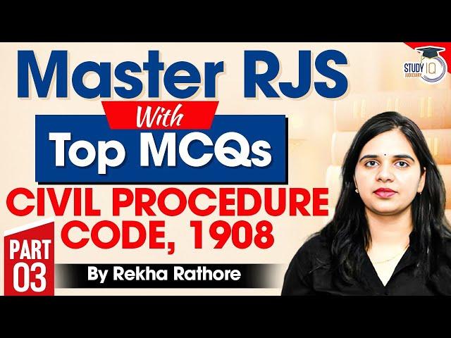 Top MCQs of CPC for RJS 2025 – Most Important Questions by Rekha Rathore!