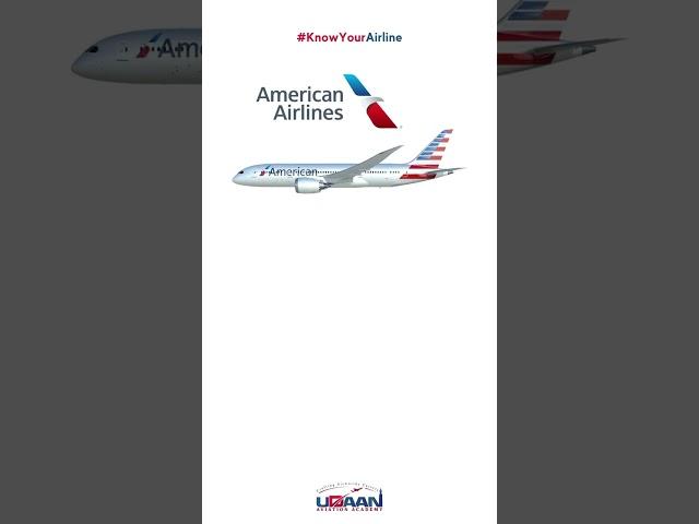 #KnowYourAirline: American Airlines | Udaan Aviation Academy | #shorts
