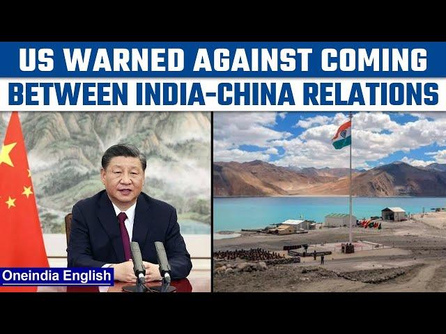 China warns US over interference in Indo-China border dispute: Pentagon report | Oneindia News*News