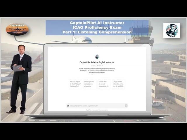  ICAO Proficiency Exam | Part 1 Listening Comprehension | CaptainPilot AI Instructor ️