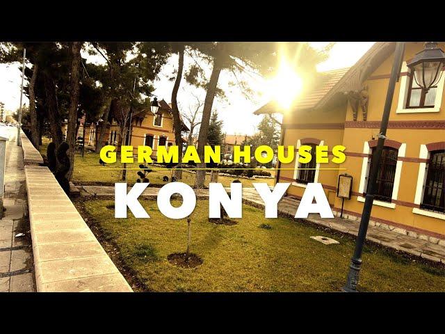 Walking Tour Of Konya-Turkey -Part 4 (German Houses)