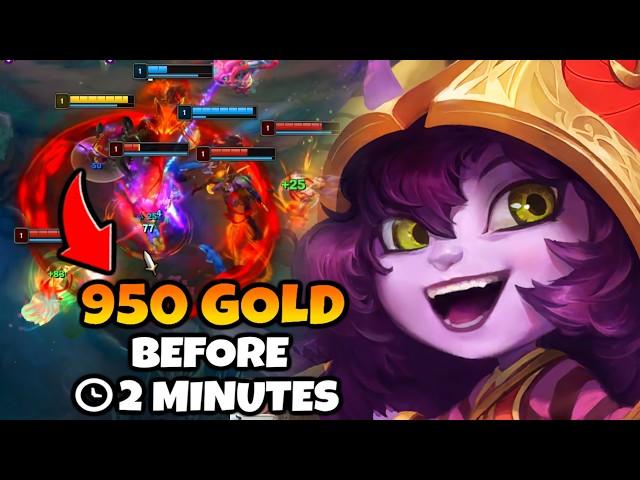 When AP Lulu Top gets 950 Gold before minions spawn