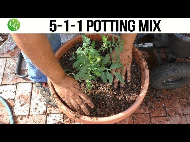 5-1-1 Potting Mix - High porosity, well draining mix