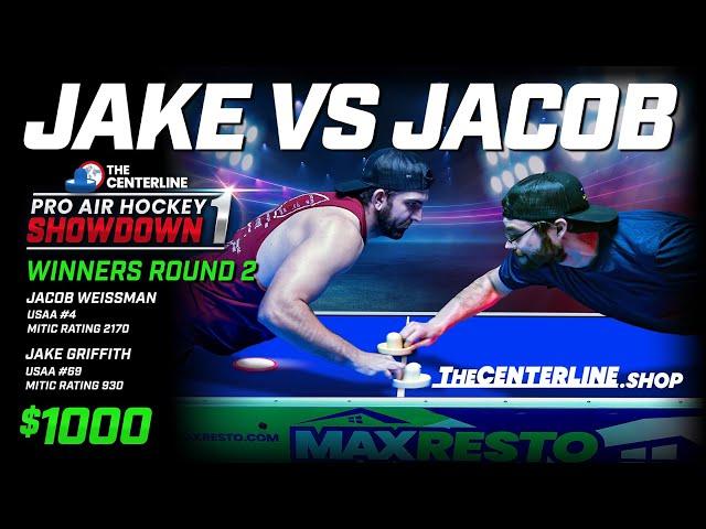 Pro Air Hockey Showdown #1 - Winners Round 2 - Jake Griffith vs Jacob Weissman