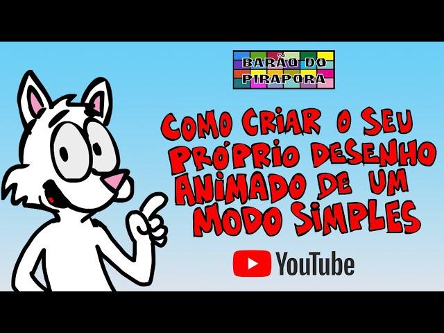 Como criar o seu próprio desenho animado de um modo simples