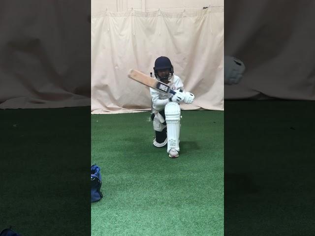 Developing the sweep shot.