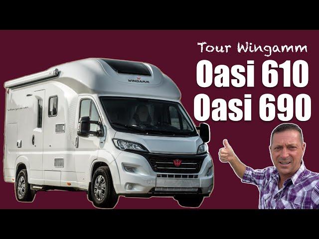 WINGAMM 610 + 690 Oasi RARELY SEEN 20’ Full-Featured Micro-RV Tour with CEO