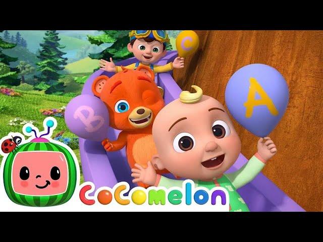 ABC Song with Balloons and Animals  CoComelon Nursery Rhymes & Kids Songs Time for Music! 