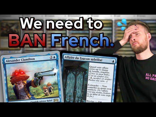 "Unfinity but I'm French" Can't Be Your Deck Theme | Commander Deck Roasting