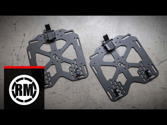 Giant Loop Motorcycle Pannier Mounts for Soft Luggage