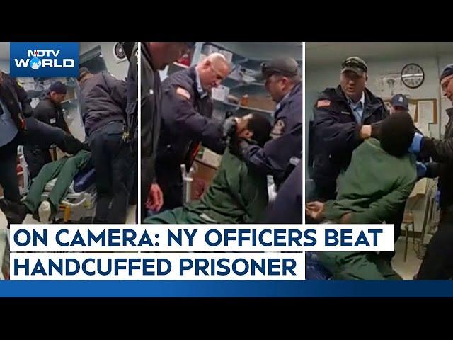 New York Police Brutality | Video Shows New York Officers Beating Handcuffed Prisoner Before Death