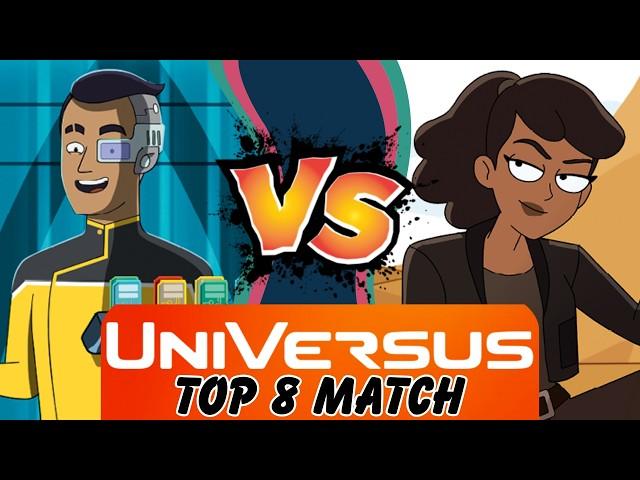 Sam Rutherford, Resourceful Engineer VS Beckett Mariner, Chaotic Ensign | UniVersus Gameplay