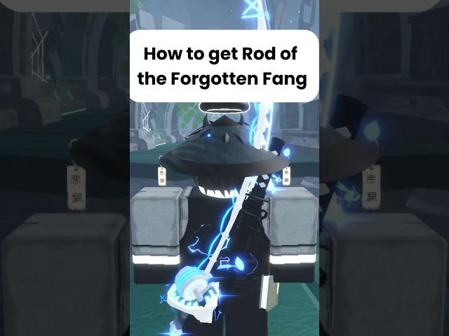 How to get Rod of the Forgotten Fang #roblox #fisch