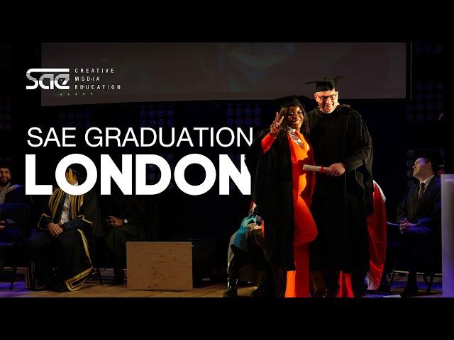 SAE London Graduation •  SAE Institute UK