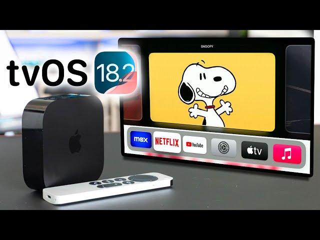 Apple tvOS 18.2 - New Features & Changes!