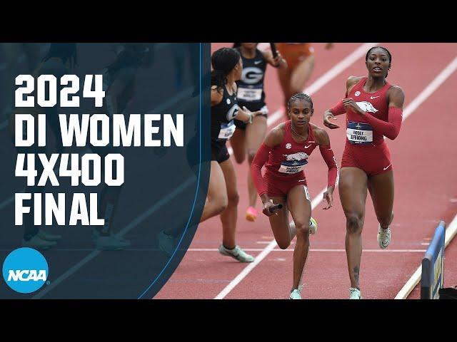 Women's 4x400m final - 2024 NCAA outdoor track and field championships