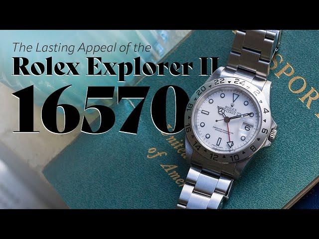 The Lasting Appeal of the Rolex Explorer II 16570