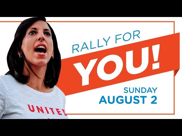 Rally for You - Vote Anita Malik!   LIVE Stream