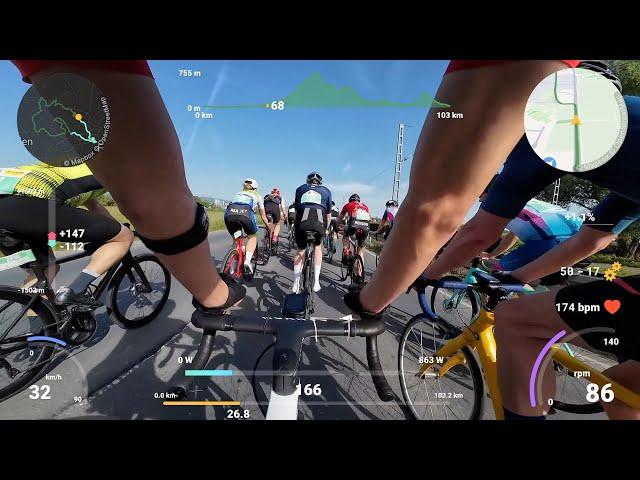 【ノーカット完全版】フランクフルト市民ロードレース 103km【Eschborn Frankfurt 2024】