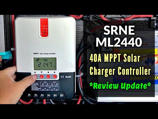 SRNE 40 Amp MPPT Solar Charge Controller - Review Update after 4 1/2 Months of Use