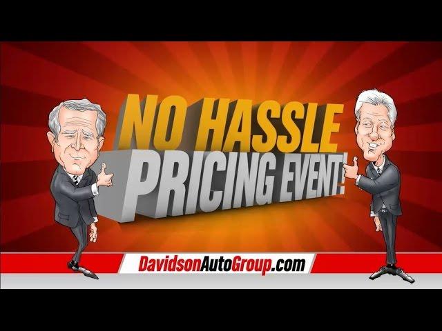 DAVIDSON AUTO GROUP NO HASSLE PRICING EVENT