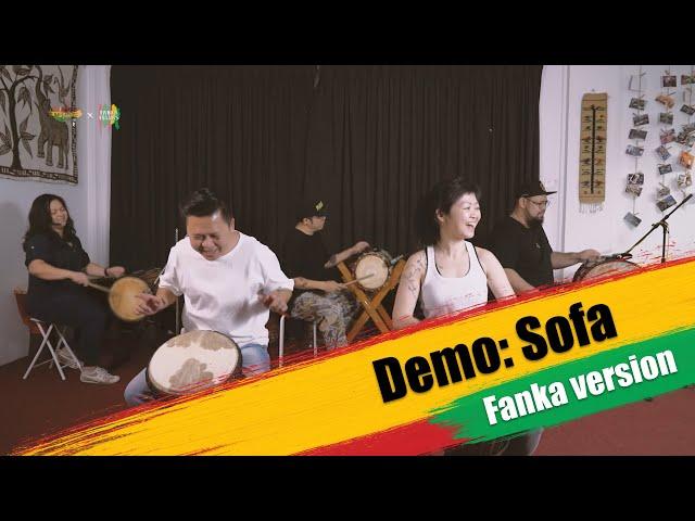 Rhythm: Sofa - Fanka version (Individual djembe dunun demo and performance)