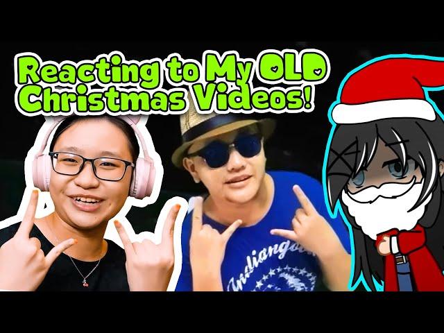 Christmas Special!!! - Reacting to MY OLD Christmas Videos!!! (CRINGE)