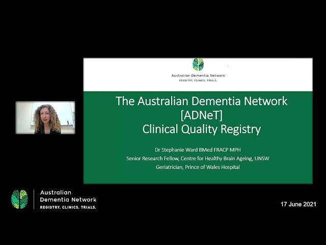 Webinar | Clinical Quality Registries for Dementia and Mild Cognitive Impairment in Australia