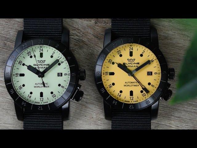Closer Look: At The New Glycine Airman 42 GL0142 and GL0462