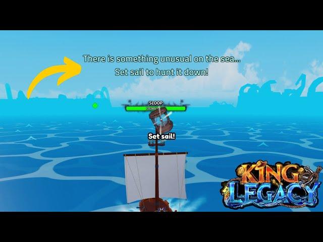 What is "There is Something Unusual on the Sea" in King Legacy |  Third Sea