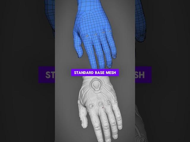 Speed Up Your Retopology with this  #ZWrap  #zbrushtuts #sculpt #sculp
