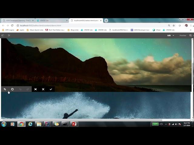 inplaceEditing in Image Component in AEM