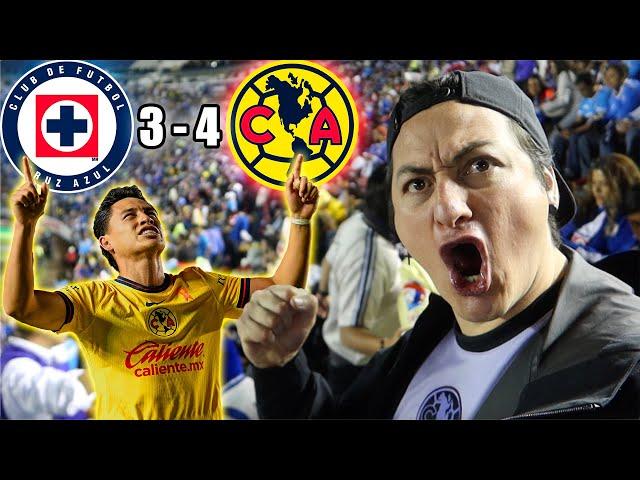 ¡A LA FINAL! Desde el Estadio Cruz Azul 3-4 América