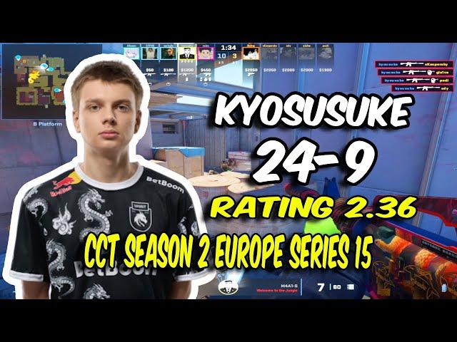 CS2 POV Spirit Academy kyousuke (24/9) vs ENCE (Vertigo) @ CCT Season 2 Europe Series 15