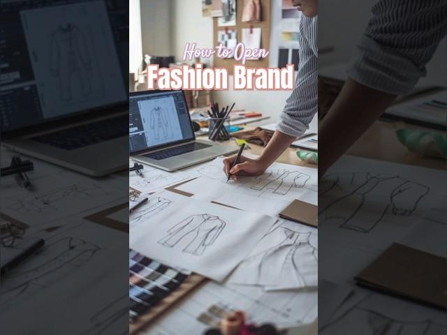 How To Open Fashion Brand Details study Online Certificate Course #onlinefashiondesigncourse