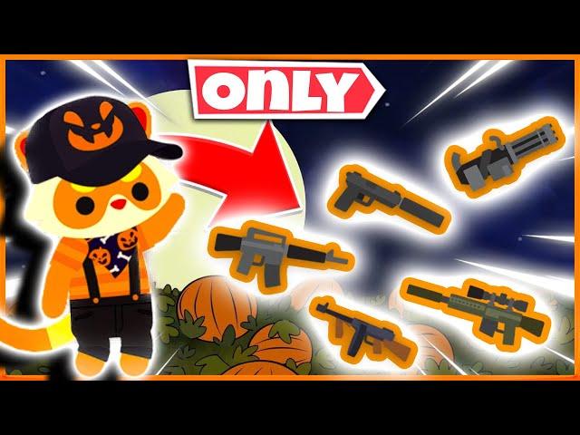 Halloween Challenge  Orange Guns Only In Super Animal Royale