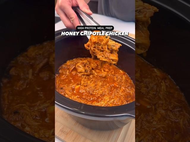 High Protein, Macro-Friendly Honey Chipotle Chicken #shorts