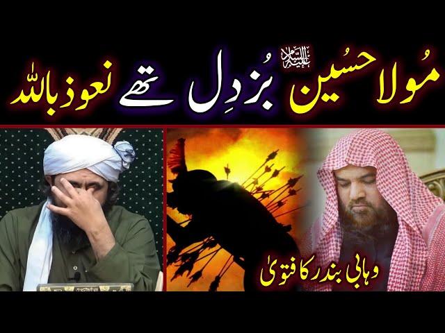 Reply To Wahabi Nasbi Sheikh On" Imam Hussain A S Dar Gai Thy ?? By Engr Muhammad Ali Mirza