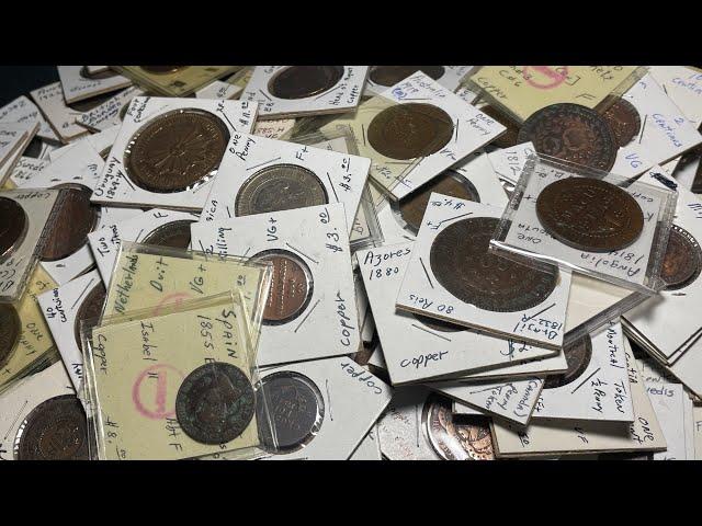 I Bought A Huge Coin Collection: Rare & Exciting Copper Coins (PLUS ONE BIG MISTAKE) - Paid $660