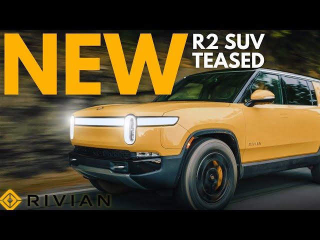 Rivian Teases the NEW R2 SUV | Dual Motor is SHIPPING | Tank Mode UPDATE