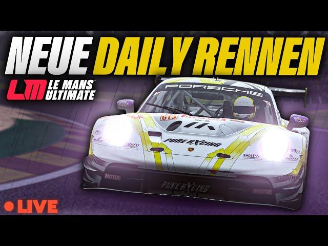 Neue Le Mans Ultimate Daily Rennen im Regen! ️ | !discord !shop !holy