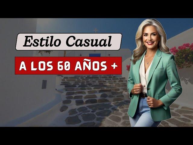  Cómo Vestir Casual a los 60 años y más | ️ ESTILO CASUAL CHIC