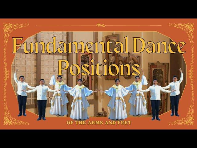 Fundamental Dance Positions of the Arms and Feet | Cariñosa Philippine Folk Dance #cariñosa