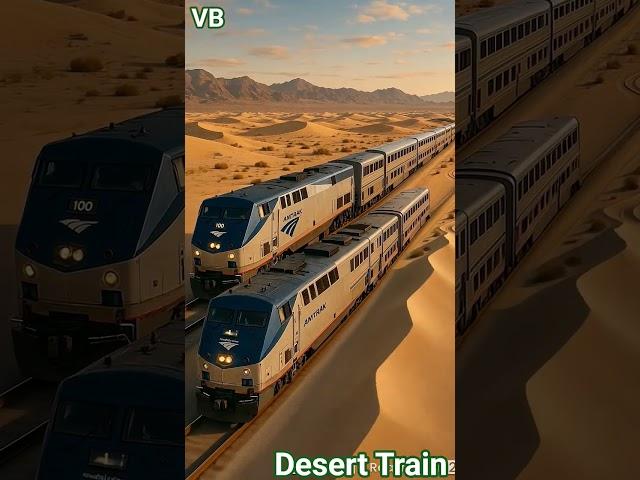 Desert Train|VB#funny#train#shortsfeed#shortvideo#shortsvideo#shorts#short#viralvideo#trending#ai