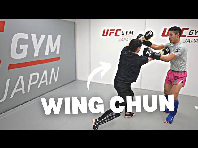 Muay Thai vs Wing Chun Sparring