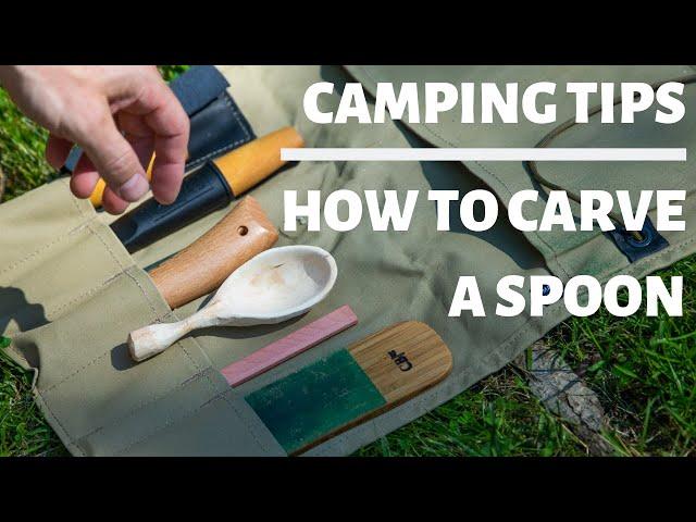 Camping Tips : How To Carve A Spoon