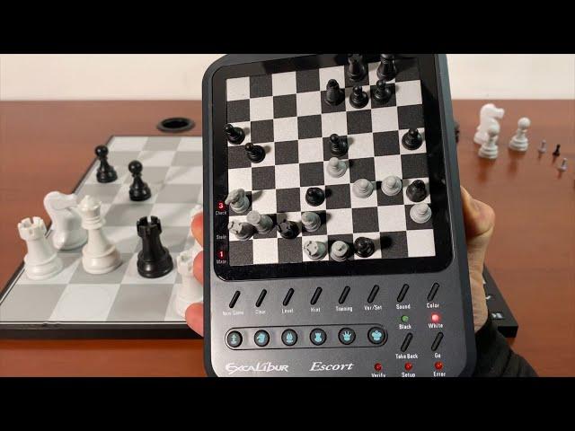  Excalibur Escort vs. DGT Centaur Chess Computer -- Gadgetify