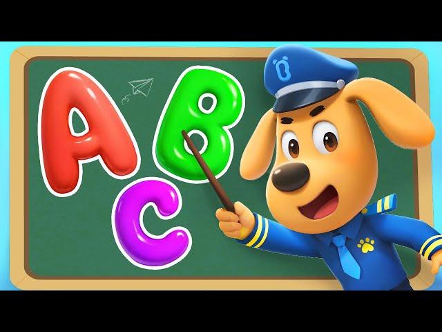 ABC Learn English Alphabet with Sheriff Labrador and Dobie | Kids Cartoons